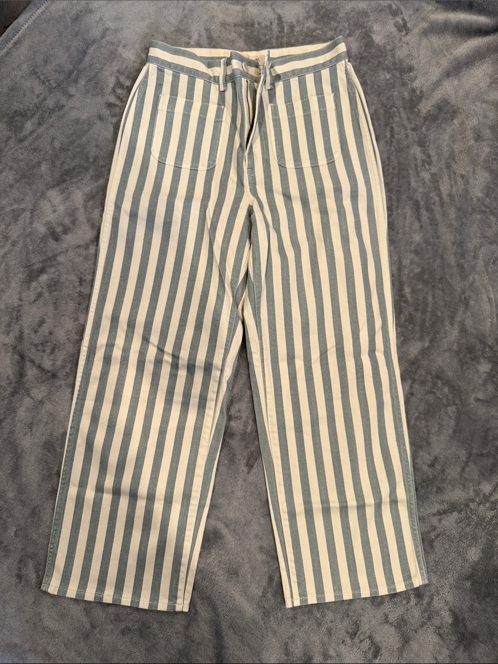 Madewell - Jeans (Cream and Sage)